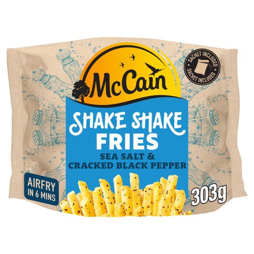 McCain Shake Shake Fries Salt & Cracked Black Pepper