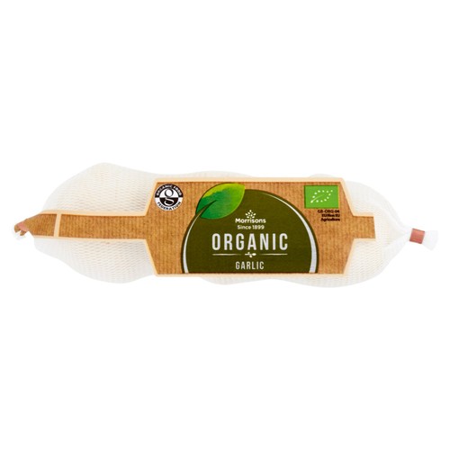 Morrisons Organic Garlic 3 Pack