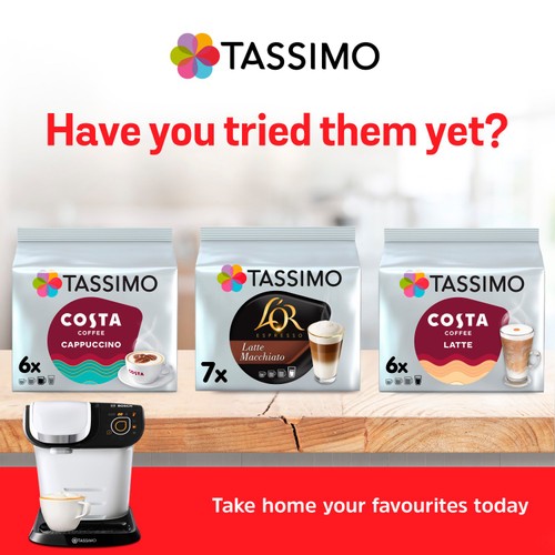 Tassimo Kenco Cappuccino Coffee Pods x8 thumbnail 5