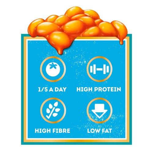 Heinz No Added Sugar Baked Beans in a Rich Tomato Sauce 415g thumbnail 3