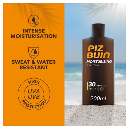 Piz Buin Moisturising Sun Lotion SPF30 thumbnail 2