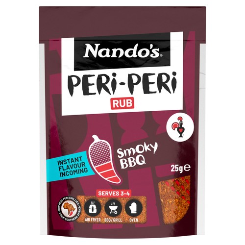 Nando's Peri-Peri Rub Smokey BBQ Medium 25g