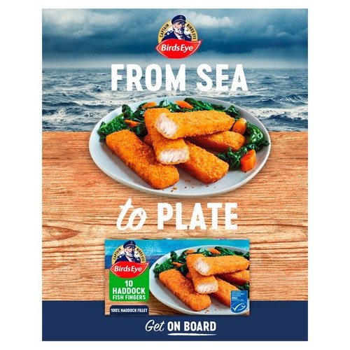 Birds Eye 10 Breaded Haddock Fish Fingers 280g thumbnail 2