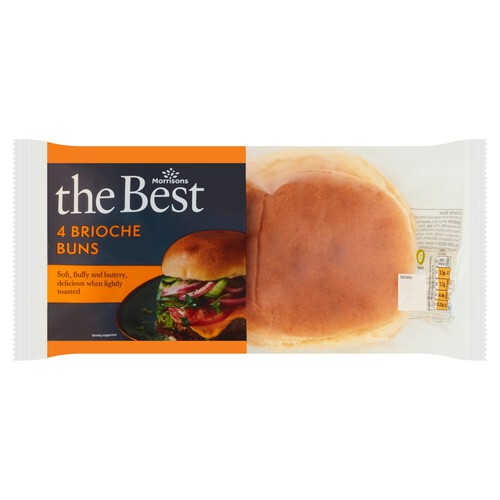 Morrisons The Best 4 Brioche Buns