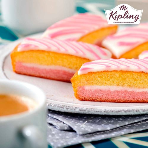 Mr Kipling Angel Slices Cakes Multipack Snack 8pk thumbnail 4