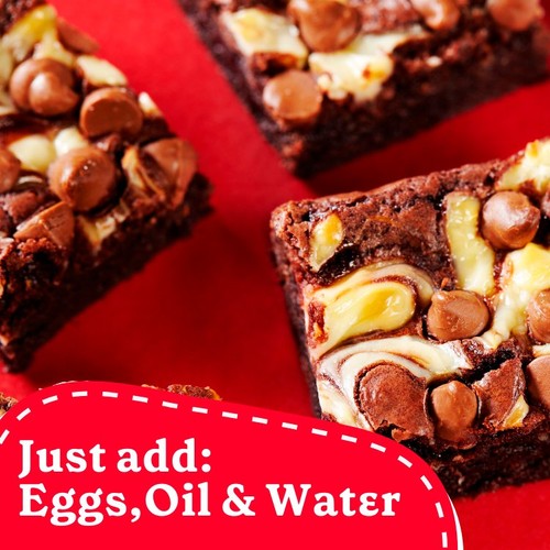 Betty Crocker Triple Chocolate Chunk Brownie Mix thumbnail 3