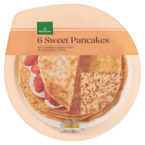 Morrisons 6 Sweet Pancakes