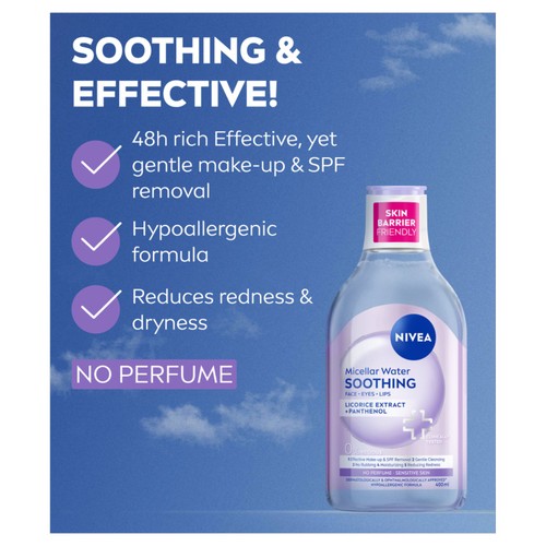 NIVEA Micellar Water for Sensitive Skin  thumbnail 3