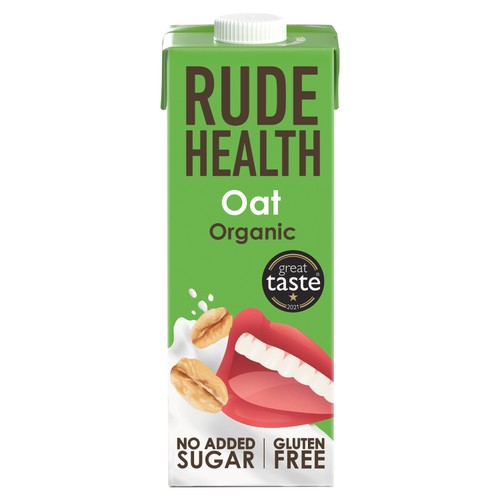 Rude Health Organic Unsweetened Oat Drink 1L