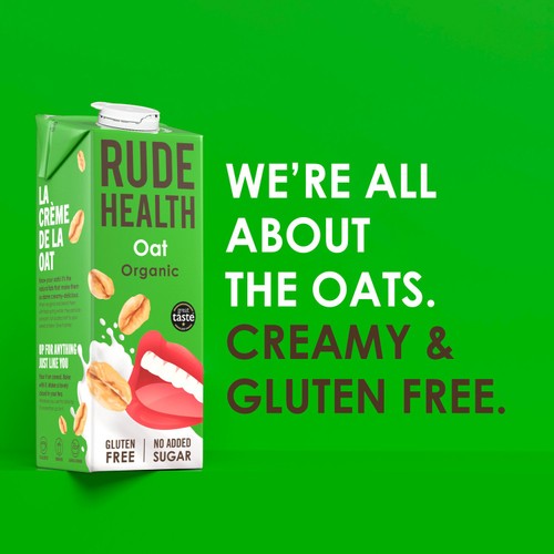 Rude Health Organic Unsweetened Oat Drink 1L thumbnail 4
