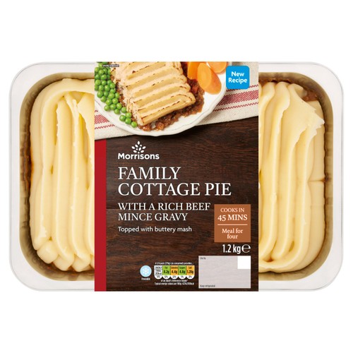 Morrisons Cottage Pie with Buttery Mashed Potato