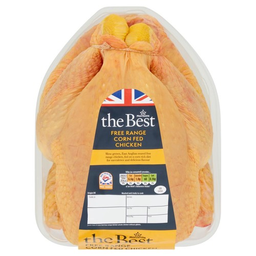 Morrisons The Best Corn Fed Free Range Chicken 1.57kg