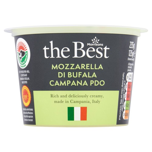Morrisons The Best Mozzarella Di Bufala Campana PDO
