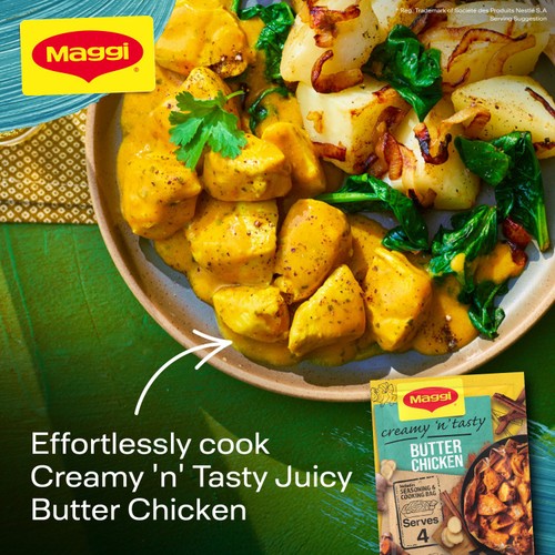 Maggi  Juicy Creamy Butter Chicken Herb and Spice Seasoning Mix thumbnail 4