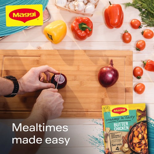 Maggi  Juicy Creamy Butter Chicken Herb and Spice Seasoning Mix thumbnail 5