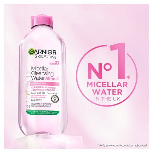 Garnier Micellar Cleansing Water  thumbnail 2