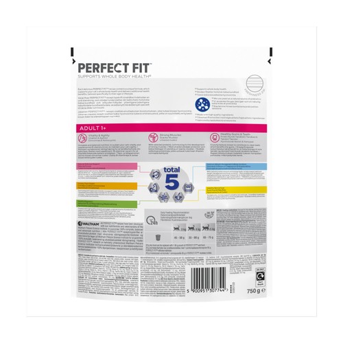 Perfect Fit Adult Dry Cat Food Chicken 750g thumbnail 3