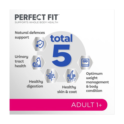 Perfect Fit Adult Dry Cat Food Chicken 750g thumbnail 6