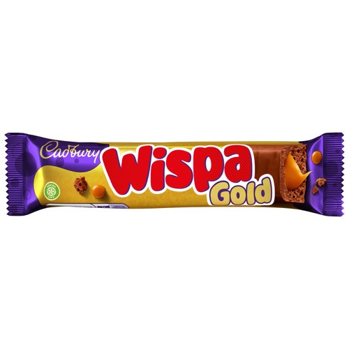 Cadbury Wispa Gold Chocolate & Caramel Bar Single