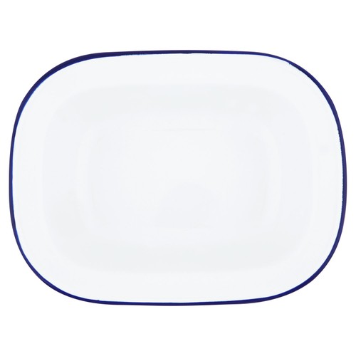 Morrisons Enamel Pie Dish Small