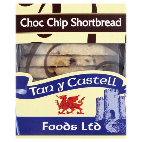 Tan Y Castell Choc Chip Shortbread   160g