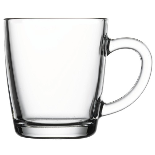 Morrisons Glass Tea Mug