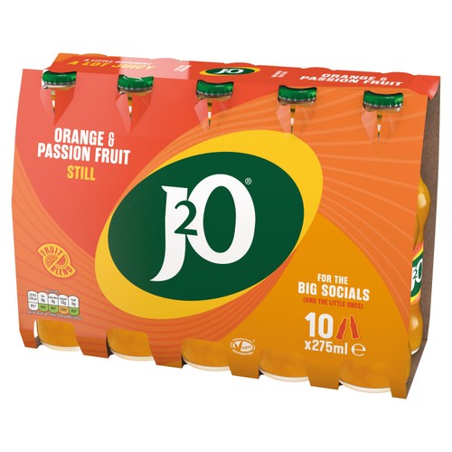 J2O Orange & Passion Fruit 10 Bottles thumbnail 4