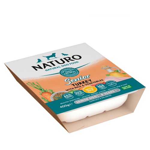 Naturo Senior Dog Turkey & Rice With Vegetables thumbnail 2