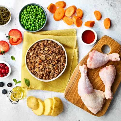 Naturo Grain Free Adult Dog Food In Chicken & Potato With Vegetables thumbnail 4