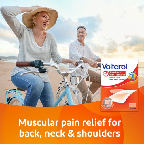 Voltarol Non Medicated Back & Muscle Pain Killer Heat Patch thumbnail 5