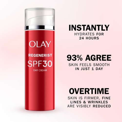 Olay Regenerist 3 Point Day Cream SPF30 Moisturiser thumbnail 4