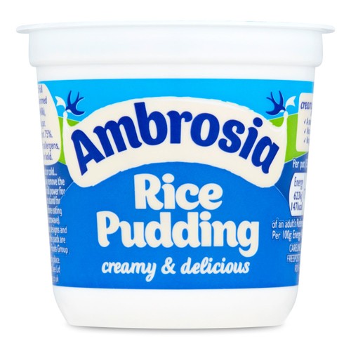 Ambrosia Rice Pudding Dessert Snack Pot 150g