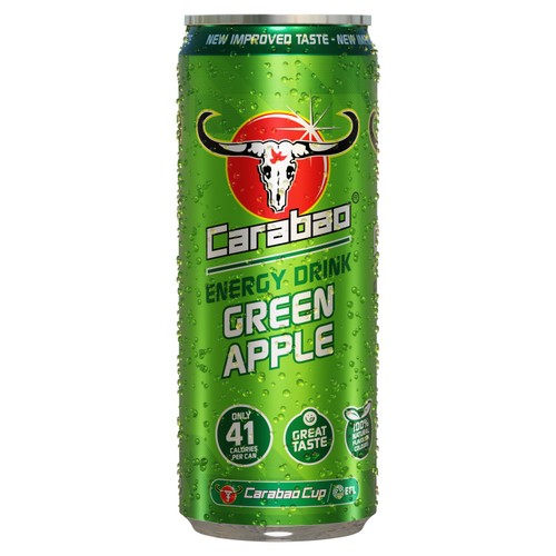 Carabao Energy Drink Green Apple thumbnail 2