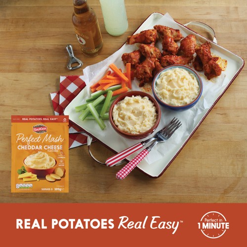 Idahoan Perfect Mash Cheddar Cheese  thumbnail 2