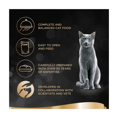 Sheba Fine Flakes Wet Cat Food Pouches Poultry in Jelly Mega Pack 40 x 85g thumbnail 2