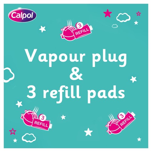 Calpol Vapour Plug Nightlight 3 Refill Pads thumbnail 5