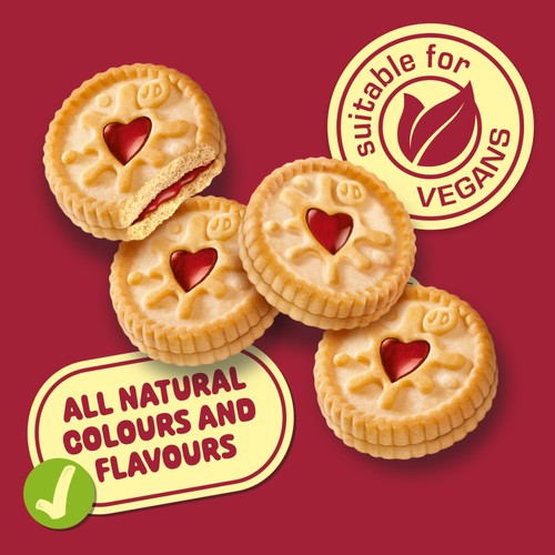 Jammie Dodgers Minis Raspberry Biscuits Multipack 6 Packs thumbnail 4