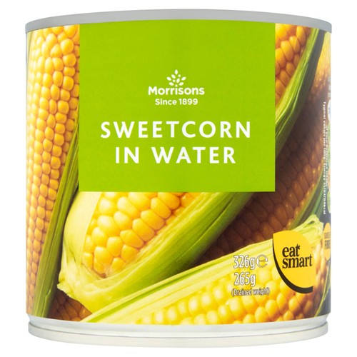 Morrisons Sweetcorn In Water (326g)