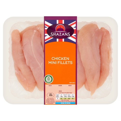 Shazans Chicken Mini Fillets 500g