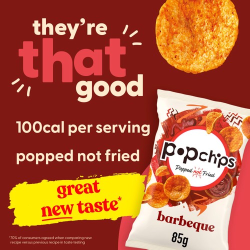 Popchips Barbeque Sharing Crisps thumbnail 3