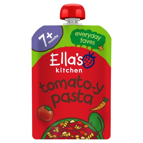 Ella's Kitchen Organic Tomato-y Pasta Baby Food Pouch 7+ Months