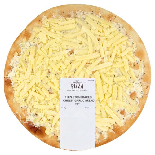 Market Street 10" Thin Stonebaked Cheesy Garlic Bread