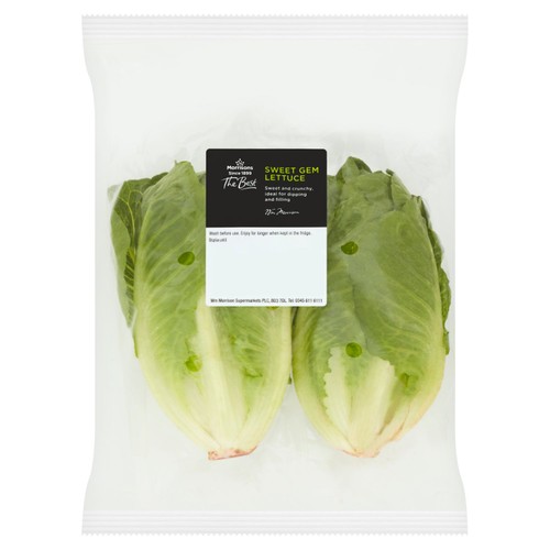 Morrisons The Best Sweet Gem Lettuce 2 Pack