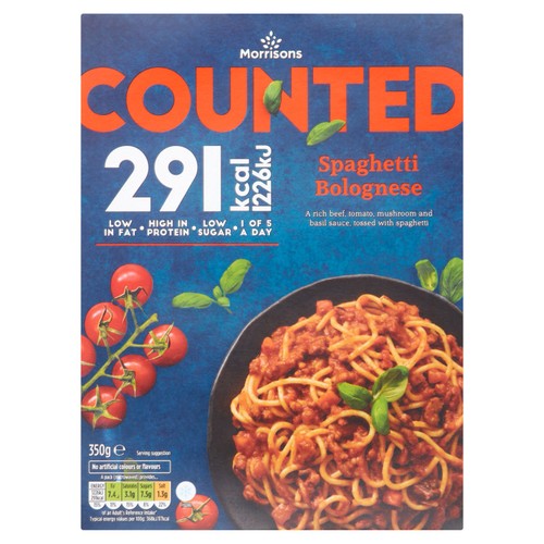 Morrisons Counted Spaghetti Bolognese