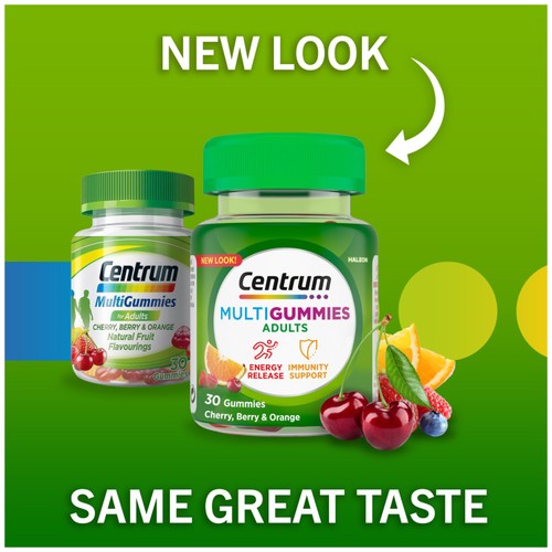 Centrum Gummy Multivitamins for Adults, Mixed Fruit thumbnail 5