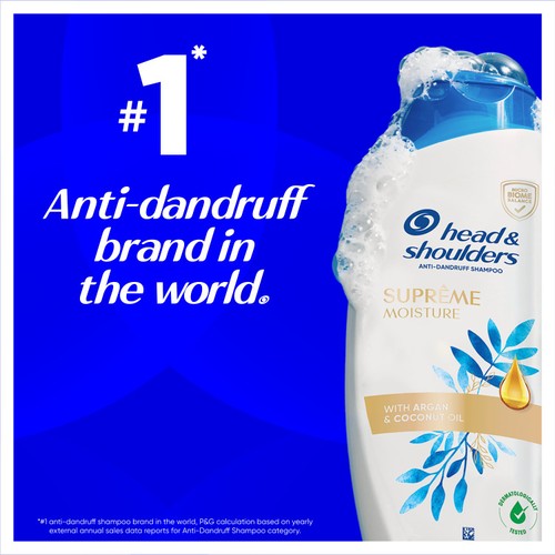 Head and Shoulders Anti Dandruff Supreme Moisture Shampoo Dry Hair  thumbnail 3