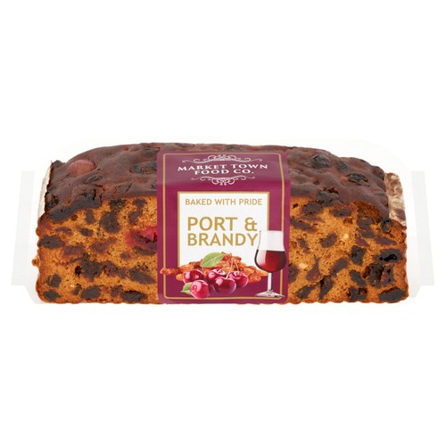 Market Town Bakery Rich Port & Brandy Cake