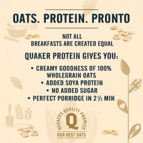 Quaker Oat So Simple Protein Golden Syrup Porridge Pot thumbnail 3