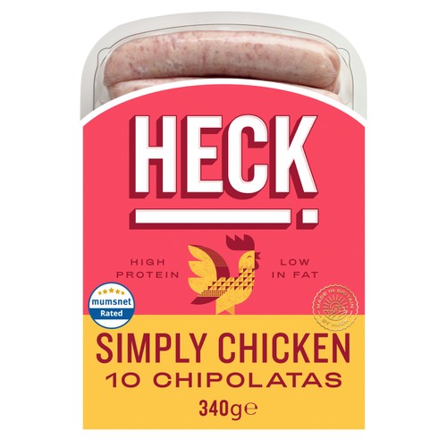 Heck Simply Chicken Sausages 