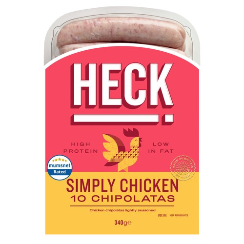 Heck Simply Chicken Sausages  thumbnail 5